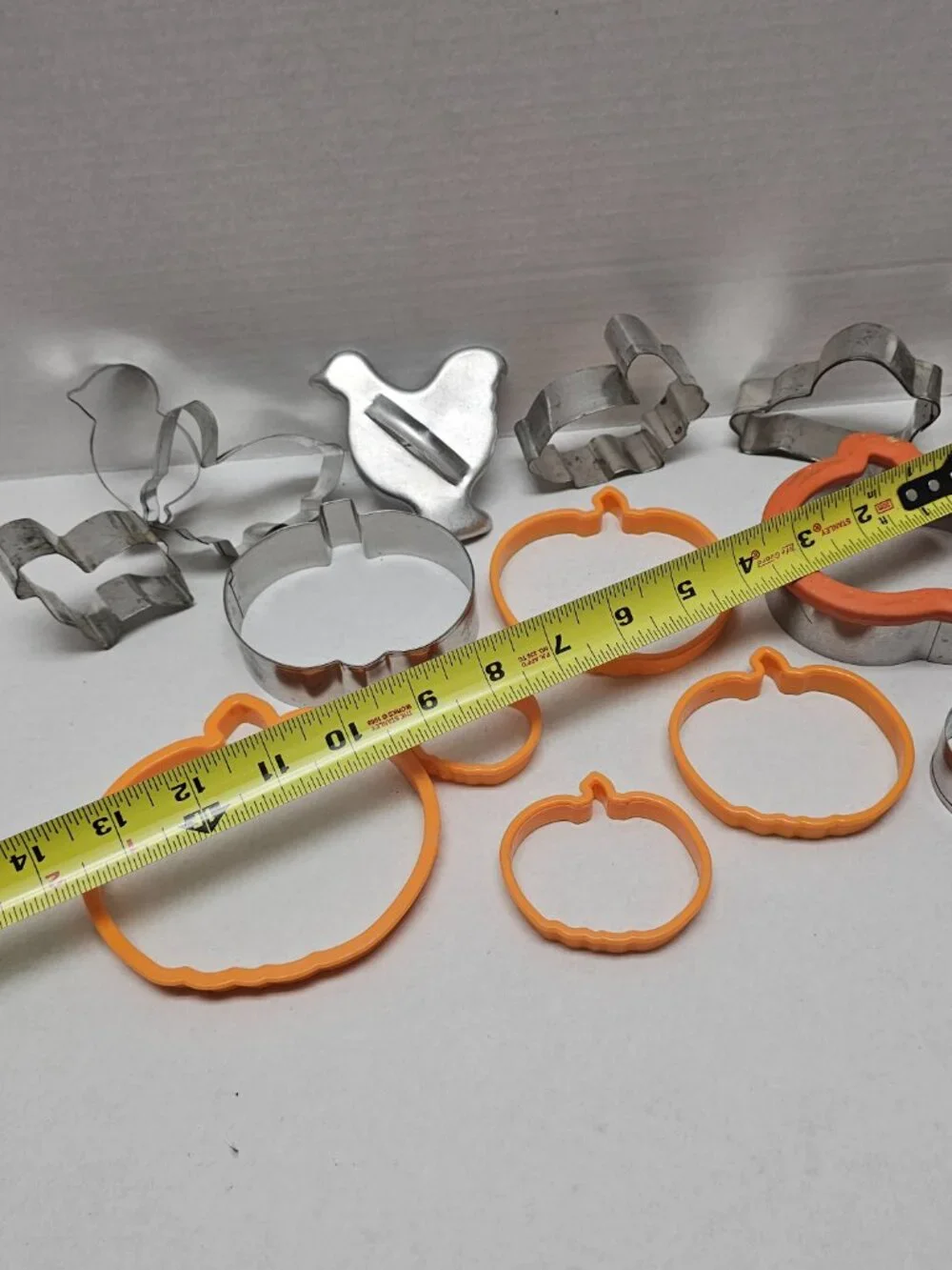 Multi Lot Shape Size Cookie Cutters Pumpkin Chick Duck Rabbit Fish Penguin +